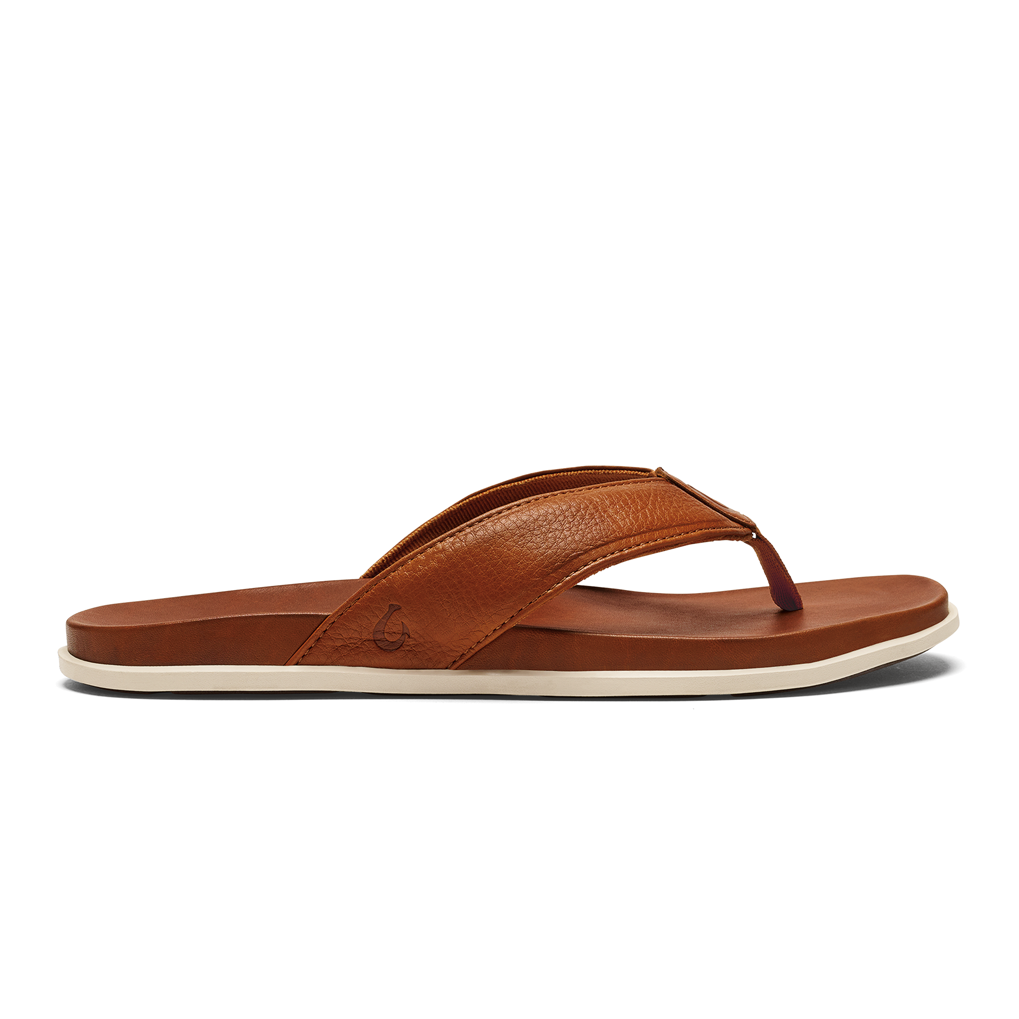Olali Men's Leather Sandals - Premium Fox Brown Genuine Leather Comfortable Outdoor Summer Sandals for Beach, Travel & Casual Wear