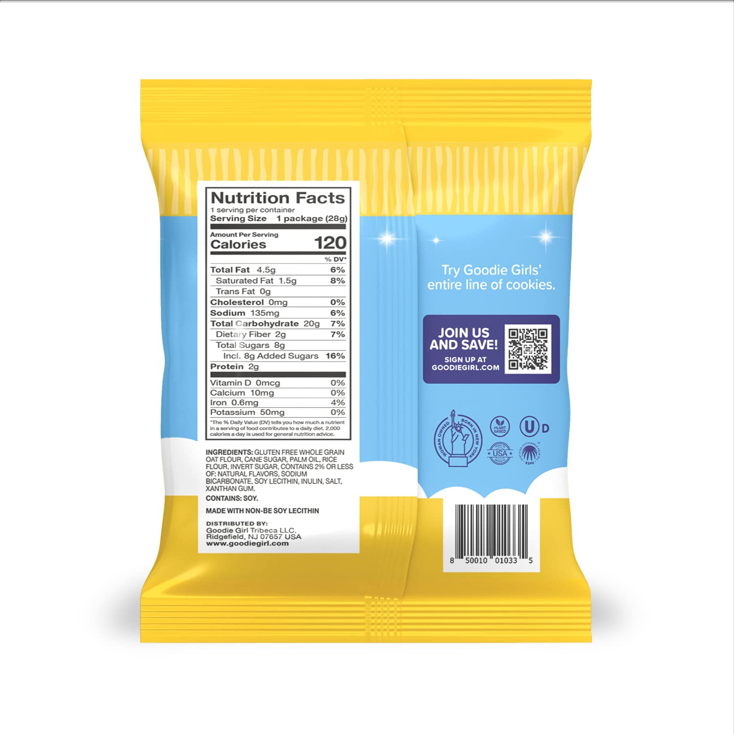 Goodie Girl Gluten Free Snack Pack Variety - Magical Animal Crackers, Mini Chocolate Chip & Brown Sugar Cookies | Peanut Free, 24-Pack | Perfect for School Lunches, Office Snacks & Travel