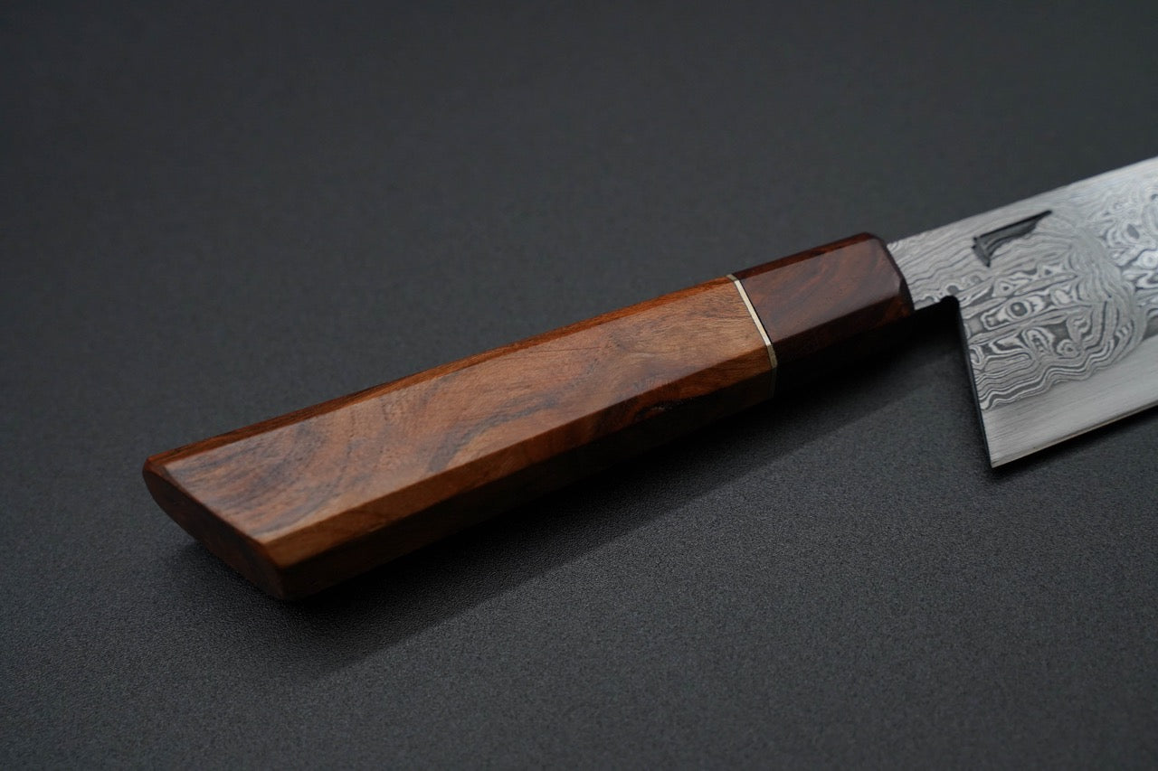 Premium Fudo Forge 175mm K-Tip Gyuto Japanese Chef Knife by Erich Orris #1217 - Perfect for Sushi, Meat Slicing & Precision Vegetable Cutting
