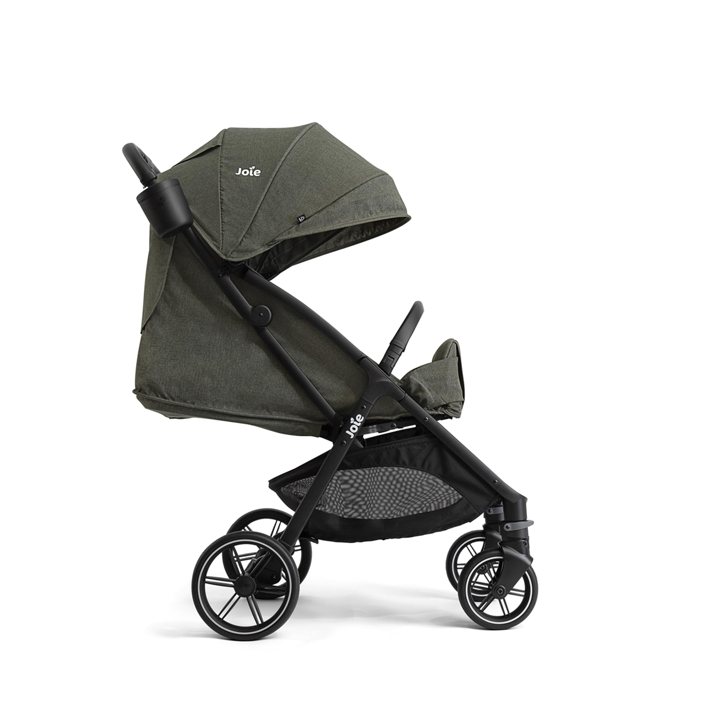 Nutmeg Compact Stroller - Lightweight Foldable Baby Stroller with One-Hand Fold, Travel-Friendly Design (Evergreen) | Perfect for City Walks, Shopping Trips & Air Travel