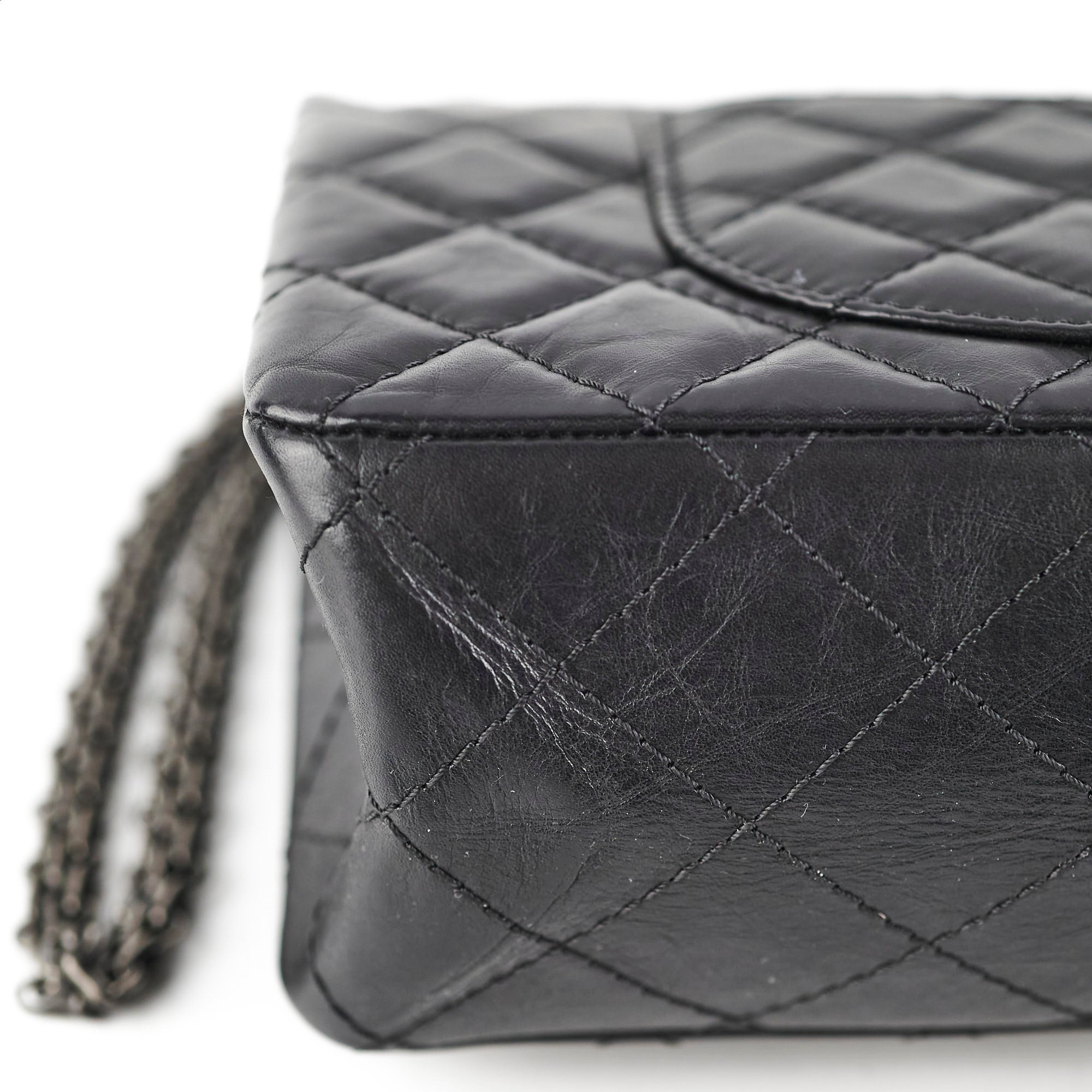 Chanel Reissue 226 Black Calfskin Leather Handbag - Series 18 Luxury Shoulder Bag for Women | Perfect for Work, Evening Events & Fashion Outings
