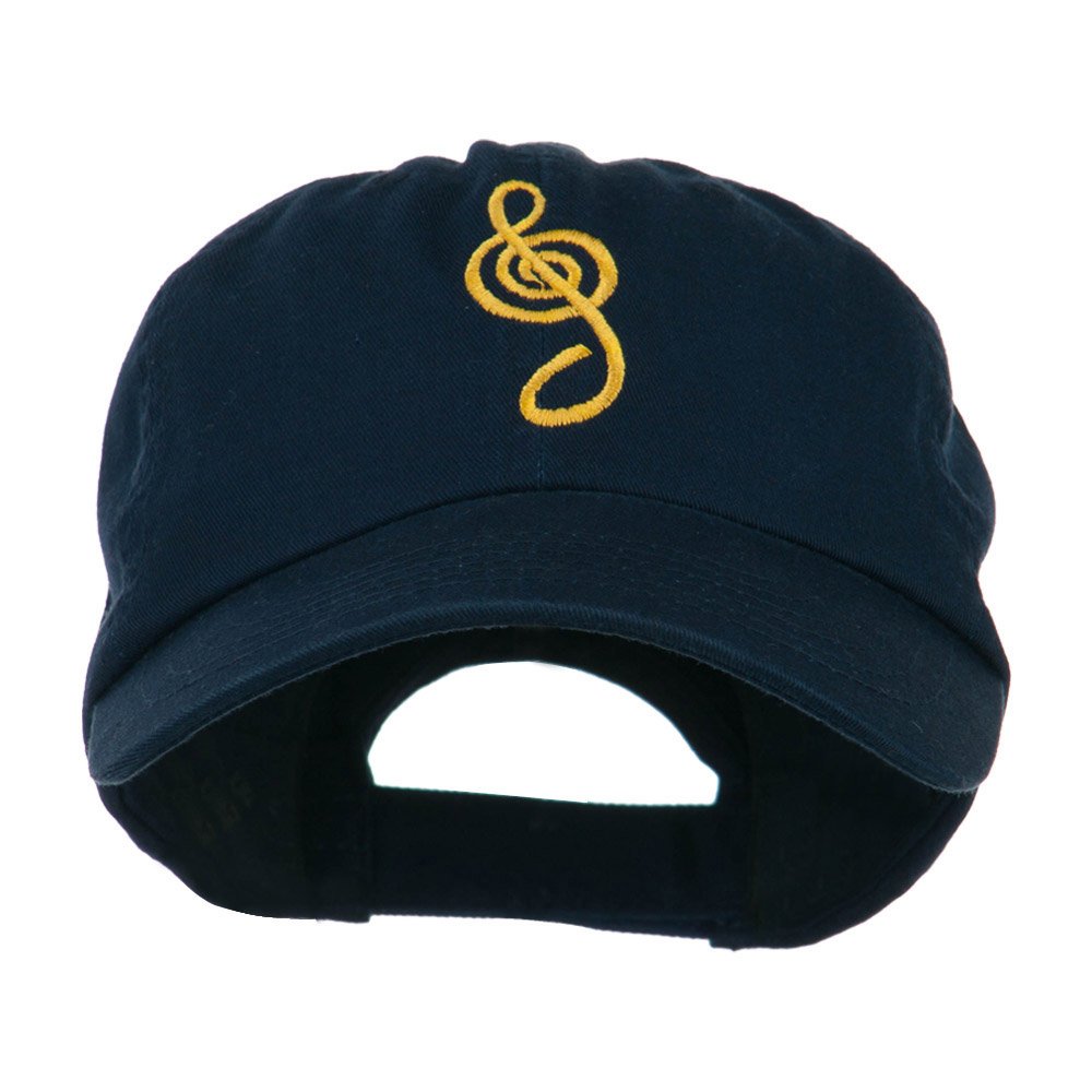 Treble Clef Embroidered Baseball Cap - Music Lovers Hat for Men & Women - Perfect for Concerts, Music Festivals & Gifts