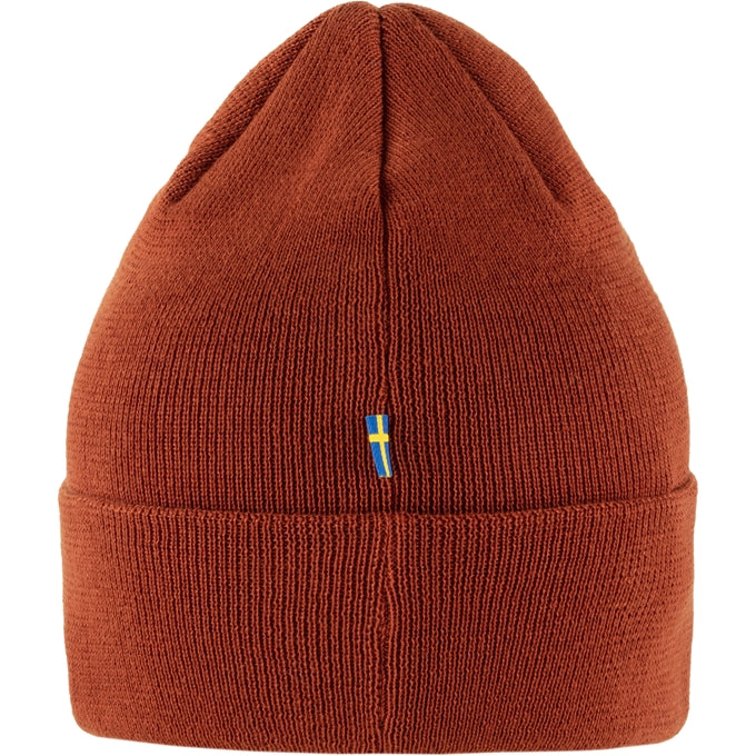 Fjallraven Vardag Classic Beanie - Warm Winter Hat for Men & Women, Soft Knit Beanie in Brown - Perfect for Skiing, Hiking & Outdoor Activities
