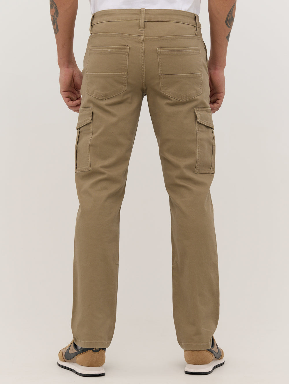 Brock Slim Fit Cargo Pants for Men - Tactical Military Style Joggers with Multiple Pockets | Perfect for Hiking, Workout & Outdoor Adventures