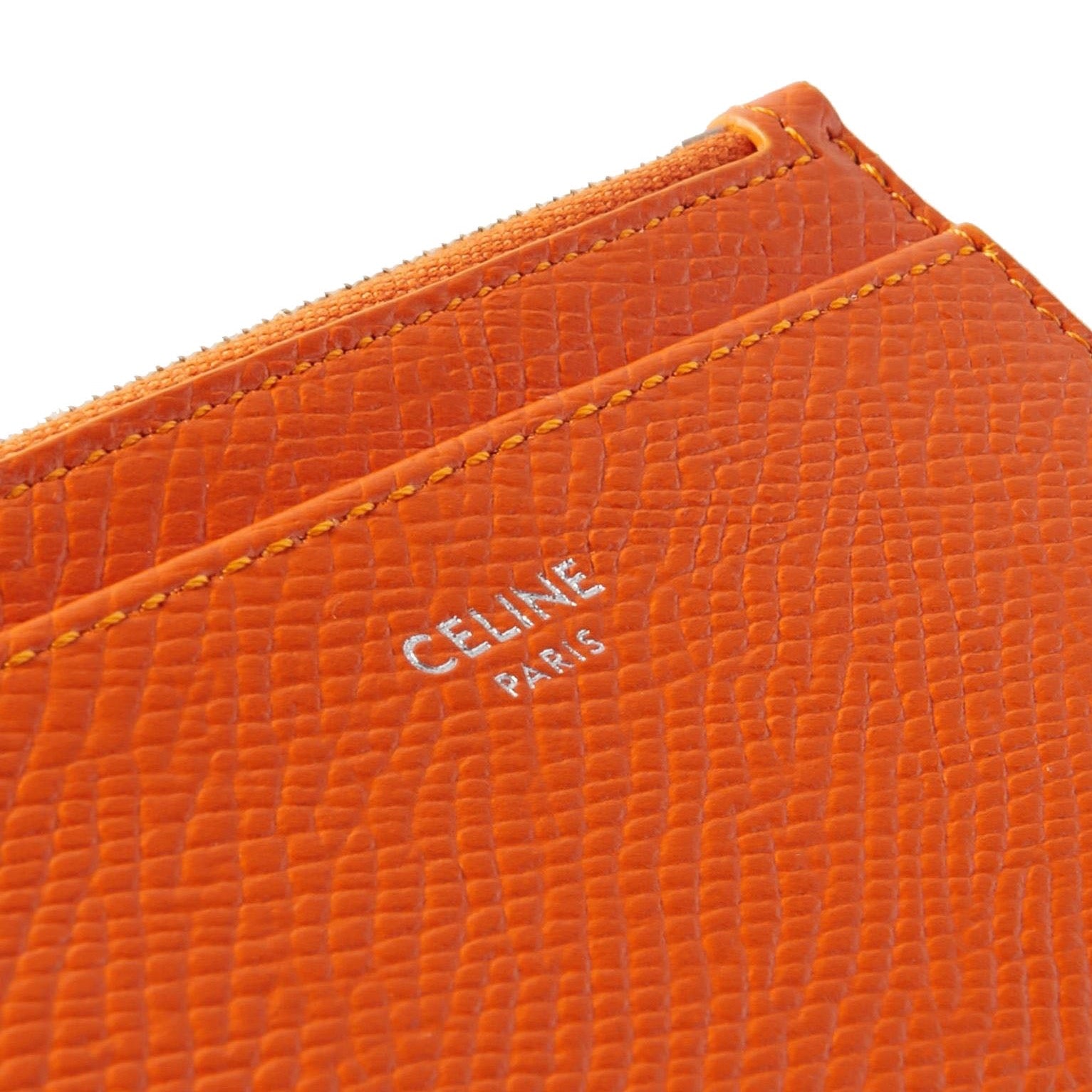 Celine Logo Card Holder - Slim Luxury Wallet for Credit Cards & ID - Perfect for Travel, Business & Everyday Use