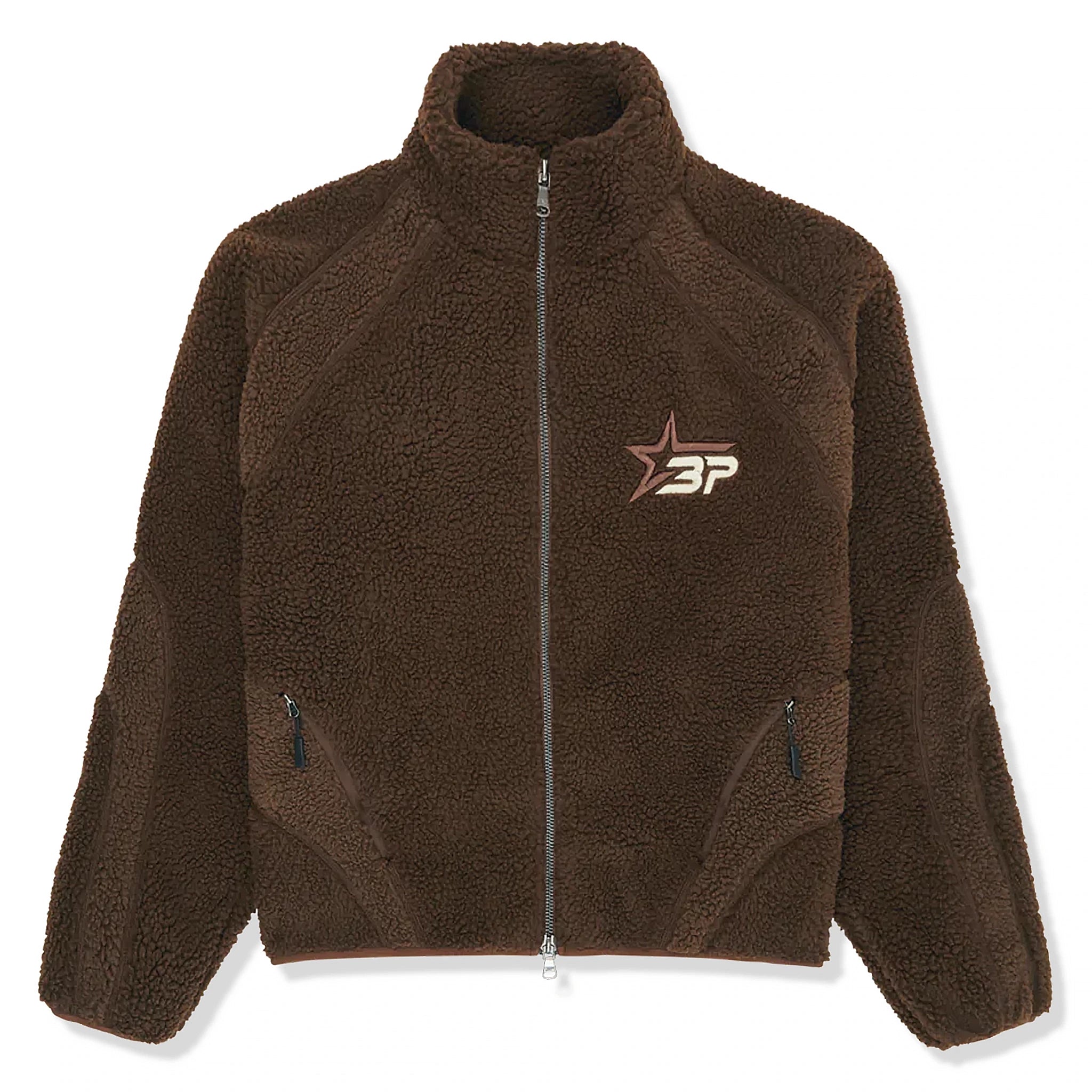 Broken Planet Mocha Polar Fleece Jacket - Soft & Warm Winter Outerwear for Men & Women - Perfect for Hiking, Camping & Outdoor Activities
