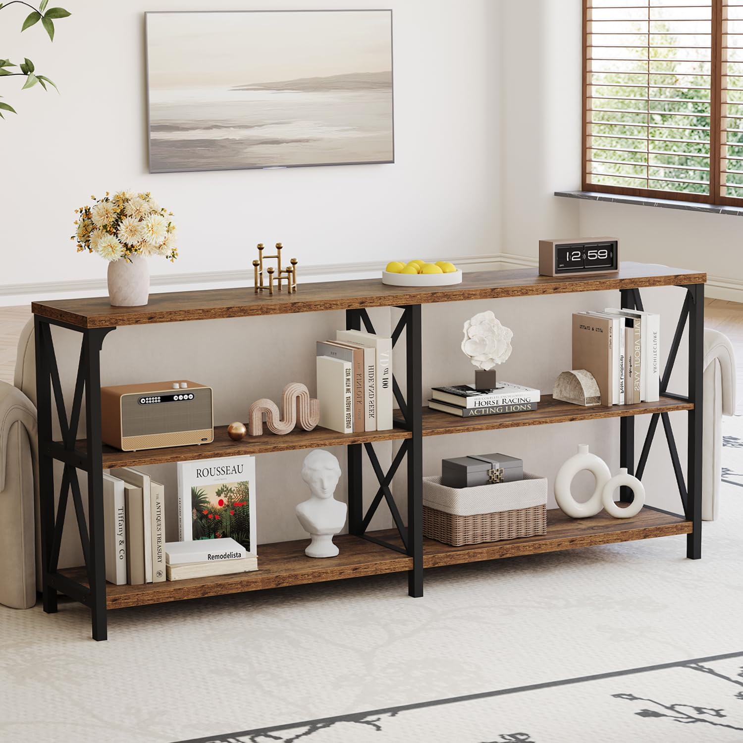 IBF Rustic Console Table - 63