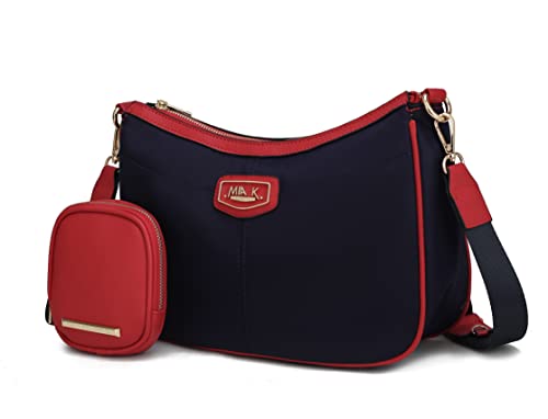 Freya Navy-wine