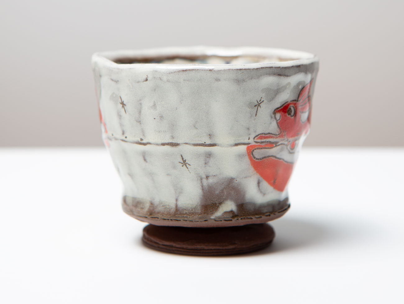 Handmade Japanese Footed Yunomi Tea Cup - Traditional Ceramic Tea Drinking Cup for Matcha, Sencha & Green Tea - Perfect for Tea Ceremonies & Daily Use