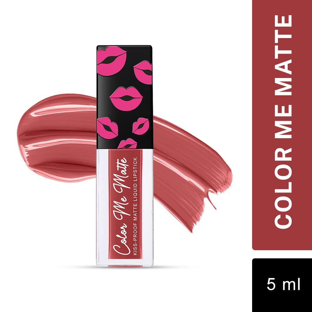 Jaquline USA Matte Liquid Lipstick - Long Lasting, Vitamin E & Tea Tree Oil Enriched - Espresso Brown (4.5ml) | Perfect for Everyday Wear, Date Night & Special Occasions