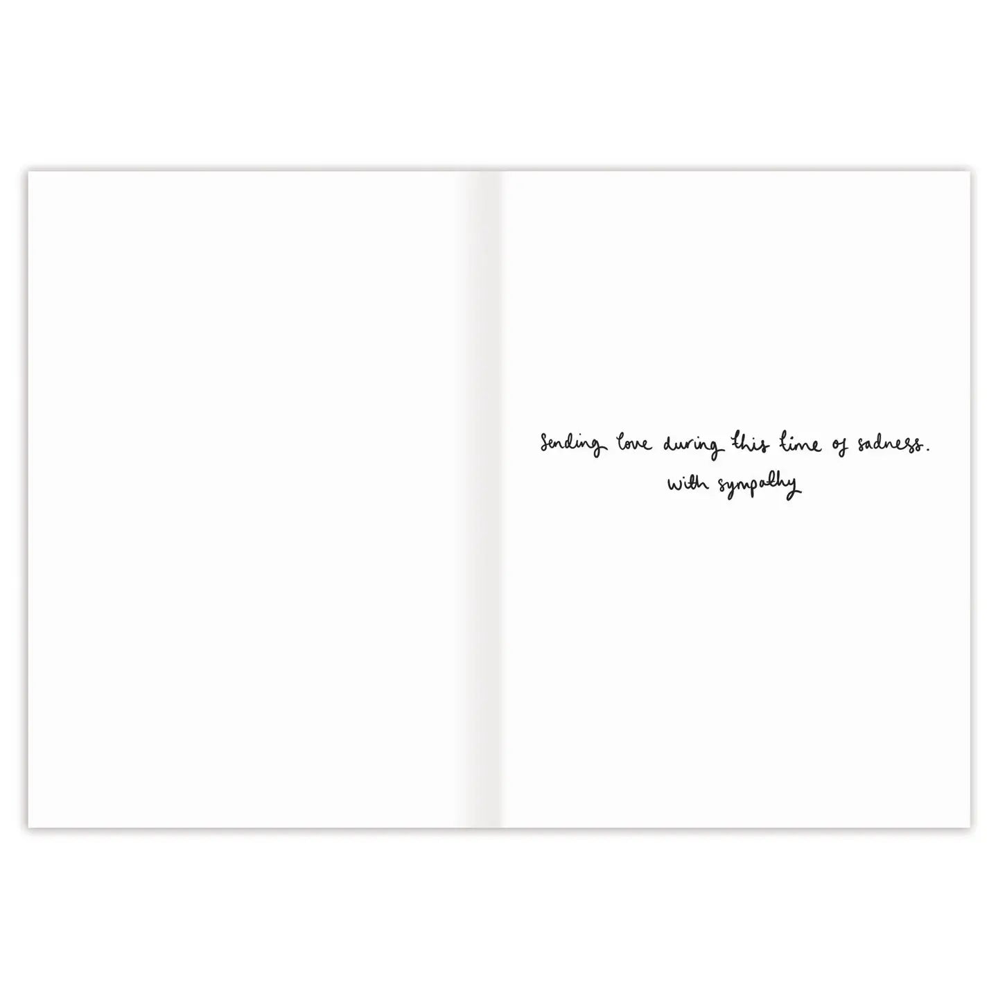 Always in Our Hearts Landscape Sympathy Card - Thoughtful Condolence Greeting Card for Funeral, Memorial Service & Bereavement Gifts - Perfect for Expressing Sympathy to Loved Ones