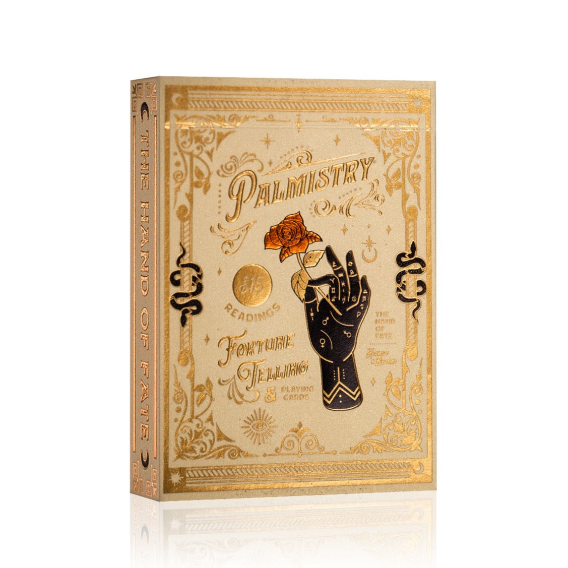 Palmistry Playing Cards - Divination & Fortune Telling Deck for Beginners & Professionals | Perfect for Tarot Readings, Psychic Practice & Party Games