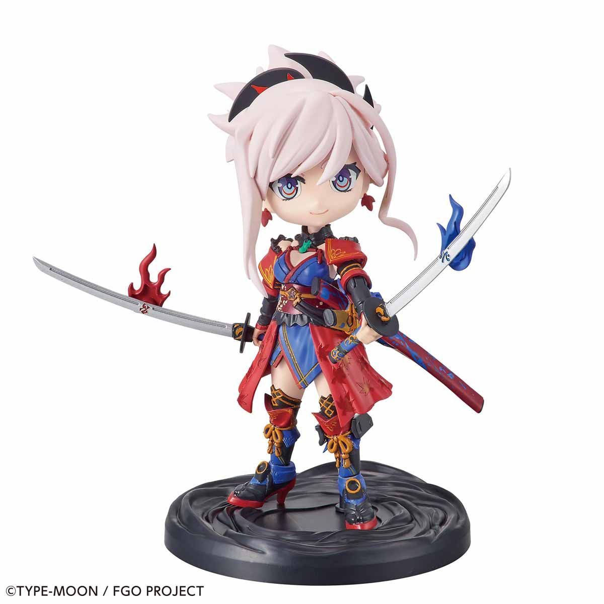 Bandai Petitrits #05 Fate/Grand Order Saber - Miyamoto Musashi Action Figure Model Kit for Anime Collectors & Display