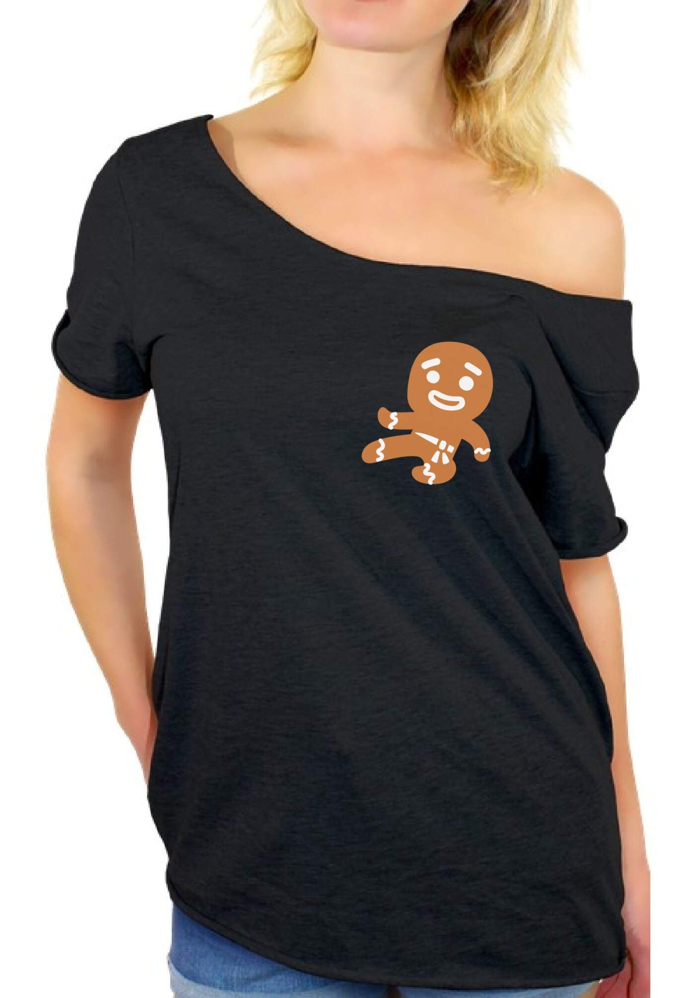 Awkward Styles Gingerbread Ninja Christmas T-Shirt - Funny Ugly Xmas Graphic Tee for Women & Men | Perfect for Holiday Parties, Secret Santa Gifts & Festive Family Gatherings
