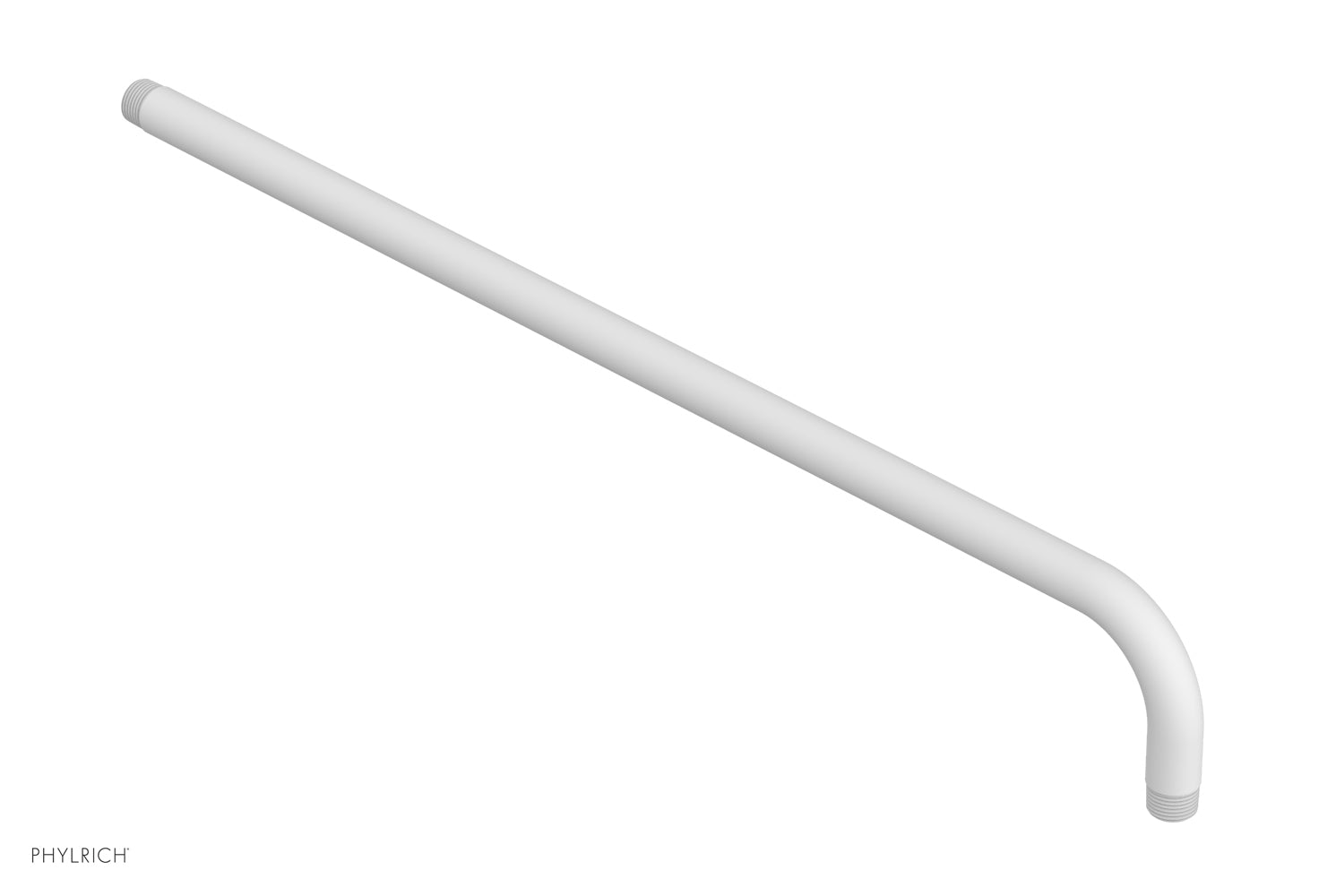90 Degree Angle 24-Inch Shower Arm - Adjustable Showerhead Extension for Bathroom Renovation, Perfect for Small Spaces and Corner Showers