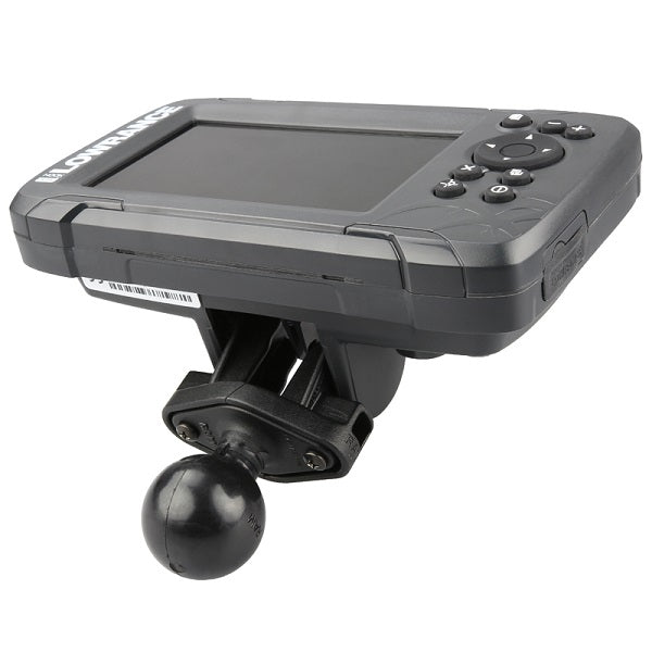 RAM Double Ball Mount for Lowrance Hook & Reveal Series Fish Finders - RAM 101 LO12 - Adjustable Marine GPS Mount for Boats & Kayaks