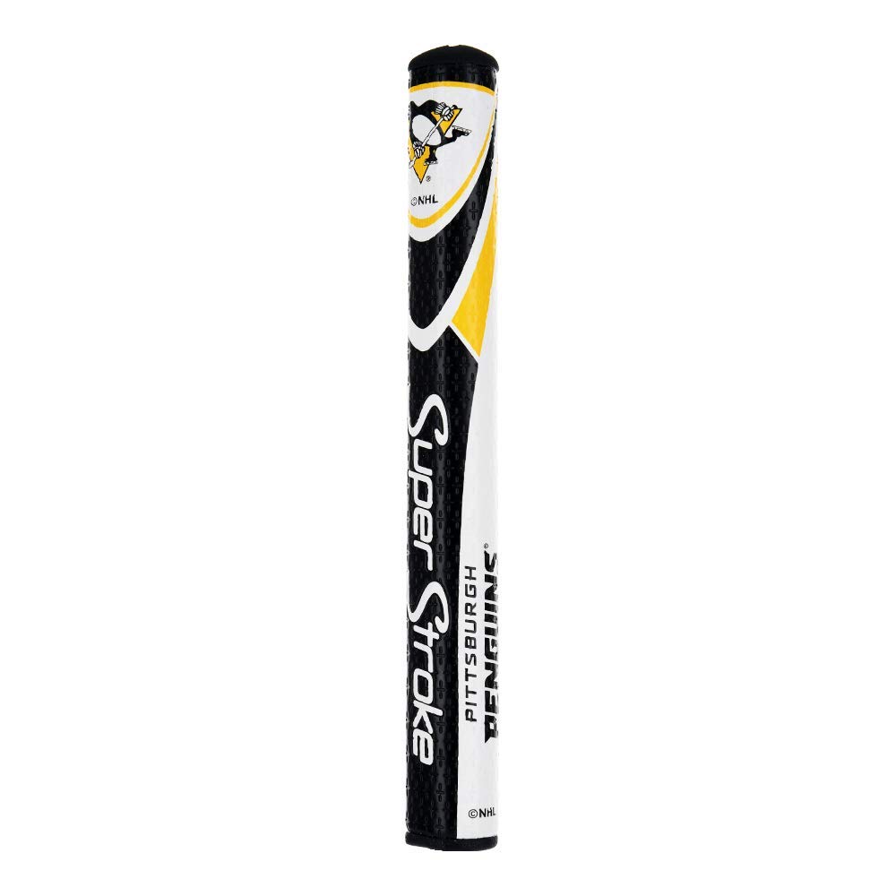 SuperStroke NHL Golf Putter Grip Mid Slim 2.0 - Cross-Traction Texture, Oversized Profile for Consistent Stroke, Non-Slip Grip - Perfect for Precision Putting on Greens