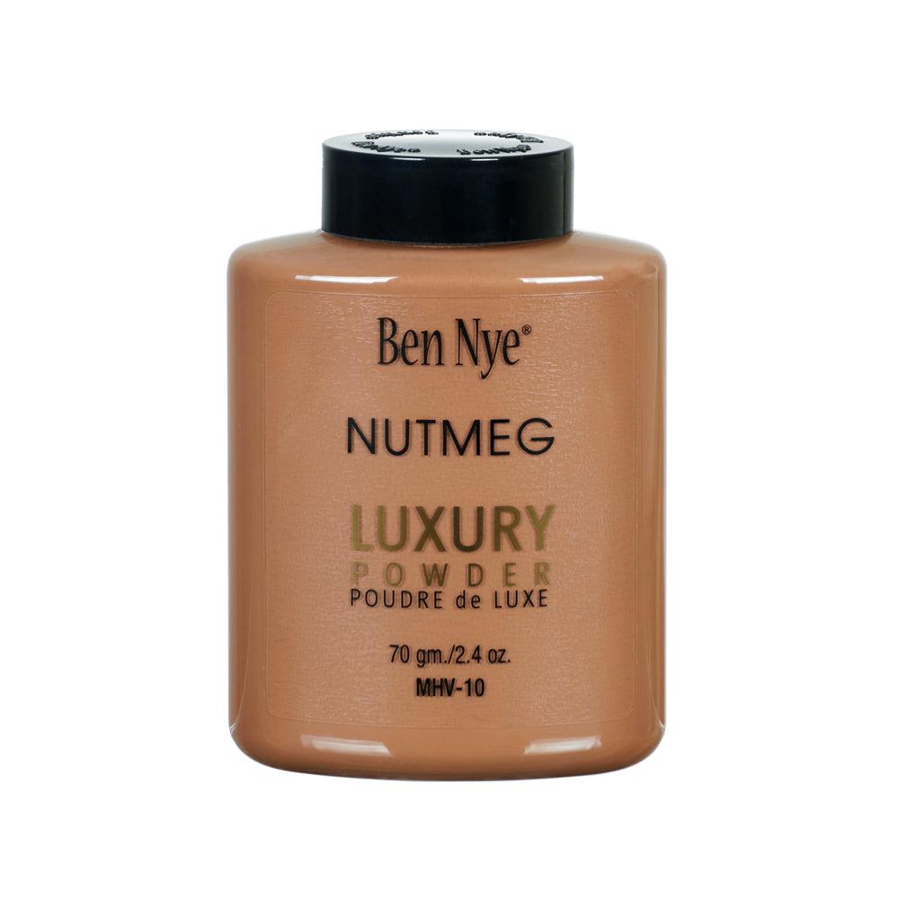 Ben Nye Nutmeg Mojave Luxury Setting Powder - Translucent Matte Finish for Flawless Makeup | Perfect for Stage, Photography & Everyday Use