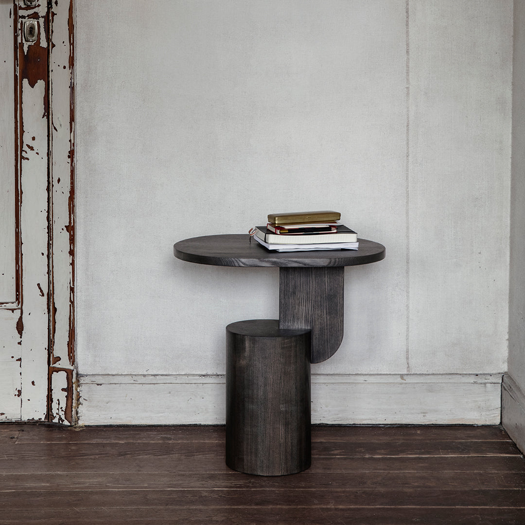 Modern Wooden Side Table with Storage Shelf - Perfect for Living Room, Bedroom, or Office - Compact End Table for Small Spaces