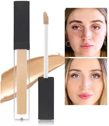 Long-Lasting Liquid Makeup Concealer - Full Coverage, Waterproof & Crease-Proof - Perfect for Daily Wear, Photo Shoots & Special Events