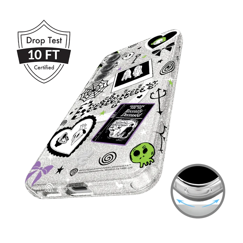 Beetlejuice Ghost with the Most Samsung Phone Case - Trendy Movie Character Design for Galaxy S21/S20/Note 20 - Perfect for Halloween, Cosplay & Movie Fans