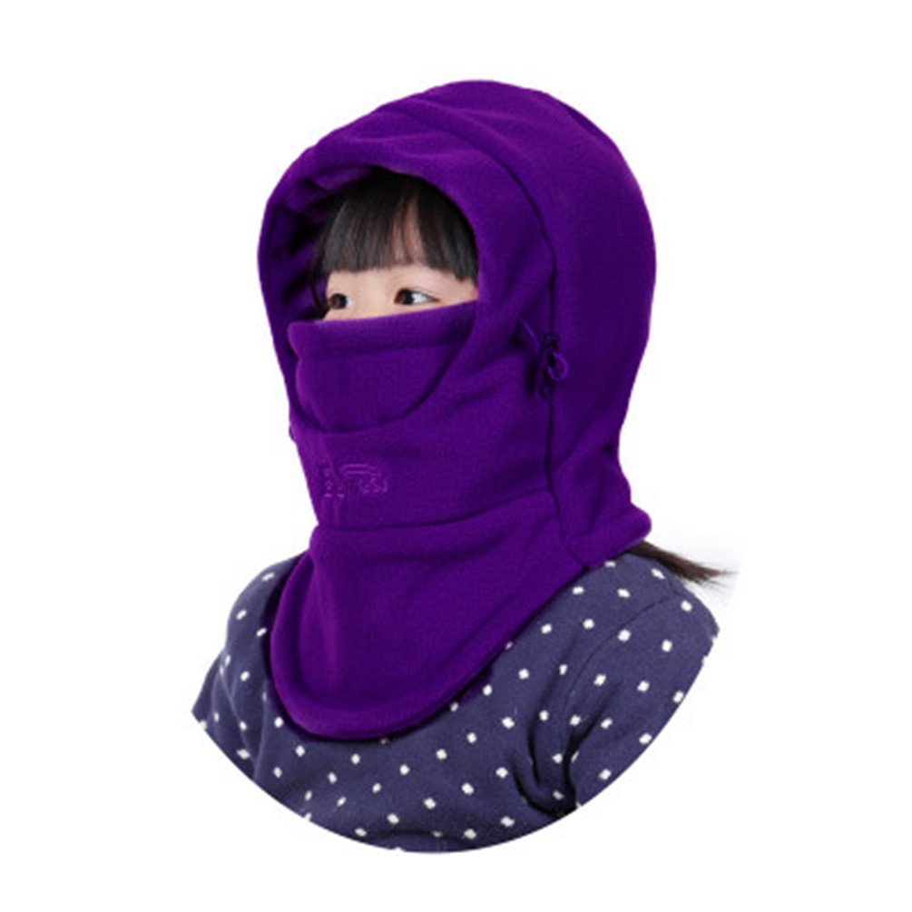 **Kids Balaclava Mask - Winter Warm Windproof Snow Ski Hat & Neck Warmer for Toddlers Boys Girls - Perfect for Skiing, Snowboarding & Outdoor Winter Play**