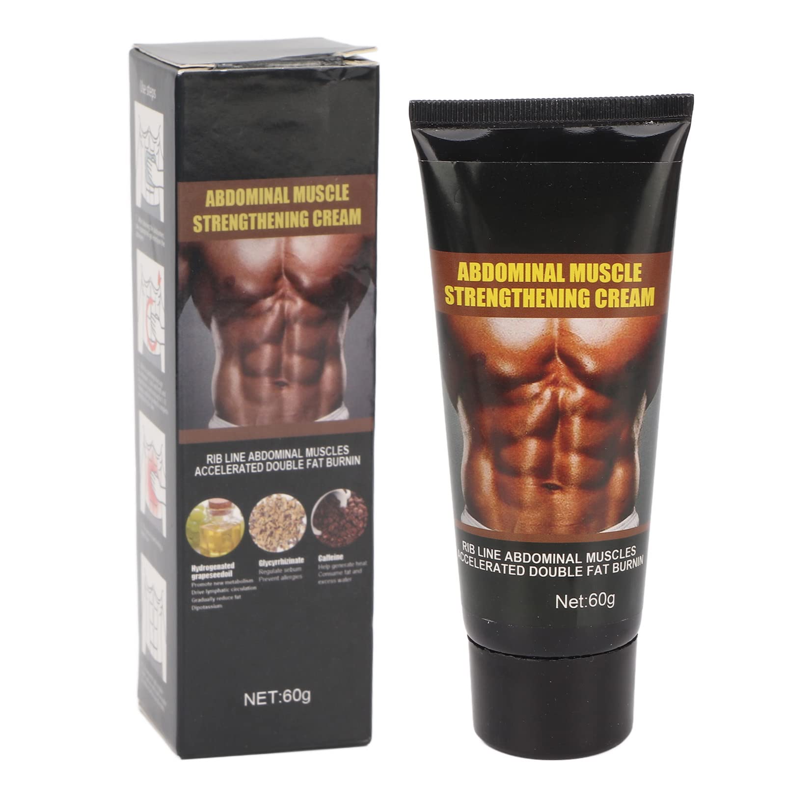 Best Abdominal & Muscle Relief Cream - Hot Therapy for Cellulite Removal, Weight Loss & Skin Firming | Herbal Belly Sweat Cream for Body Massage & Post-Workout Recovery