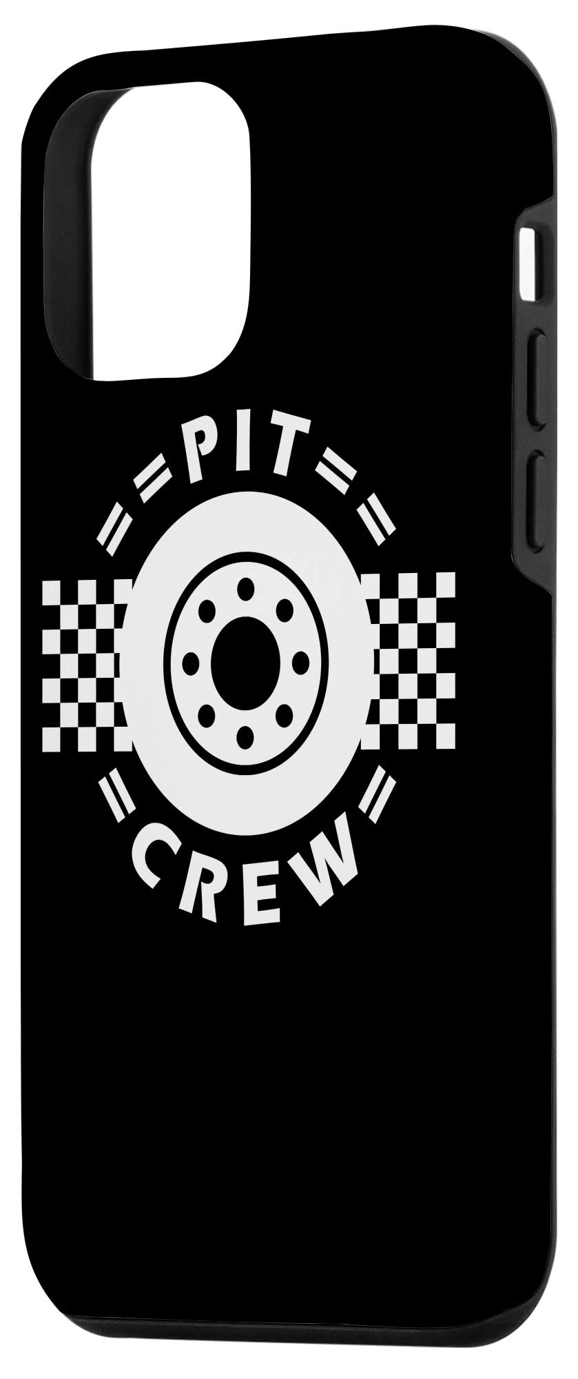 iPhone 12 Mini Case - Pit Crew Race Car Design - Perfect for Race Day Gifts, Hosting Parties & Motorsport Fans - Durable Protective Phone Cover for Daily Use