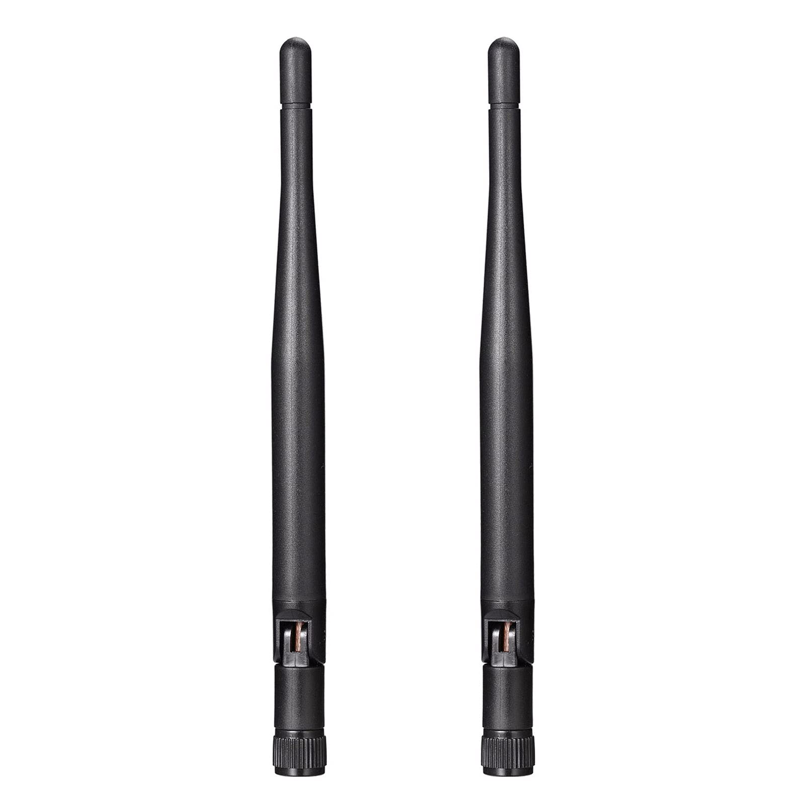 Bingfu Dual Band WiFi 2.4GHz/5GHz Replacement Antenna for Furrion RV Backup Camera - 2 Pack MIMO Antennas for Truck, Tractor, Trailer, Pickup & SUV Reverse Monitoring System - Enhanced Signal for Rear View Safety