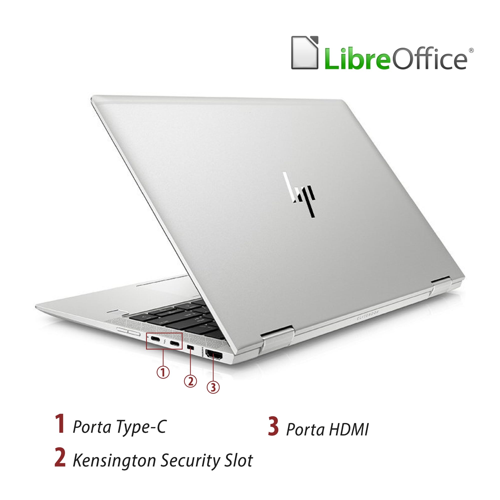 HP EliteBook Convertible Laptop - 13.3