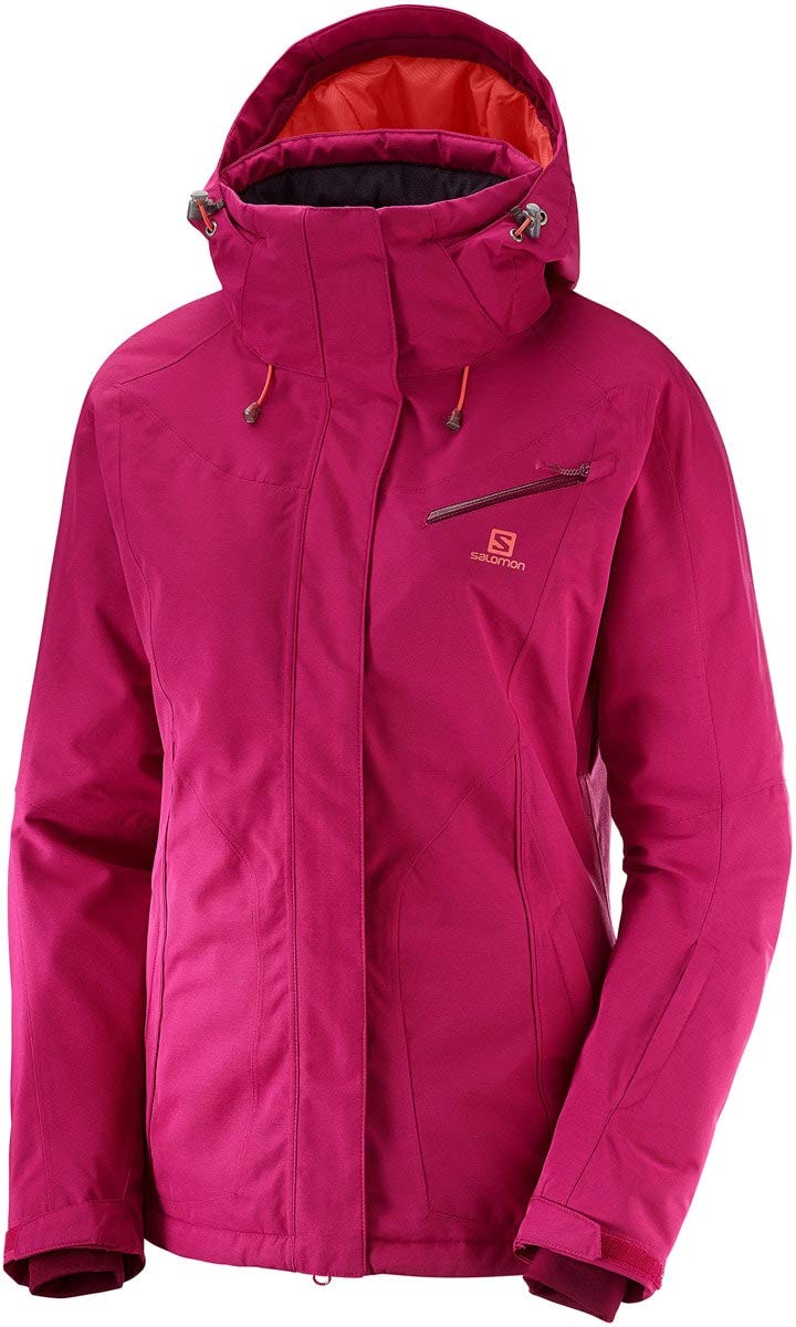 Salomon Women's FANTASY Jacket - Waterproof Windproof Ski Jacket for Women - Perfect for Skiing, Snowboarding & Winter Outdoor Activities
