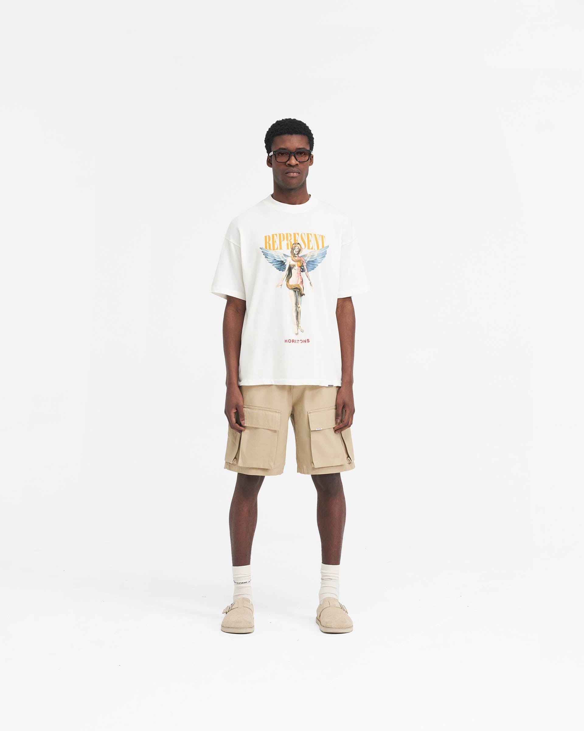 Reborn T-Shirt - Soft & Comfortable Flat White Cotton Tee for Men & Women | Perfect for Casual Wear, Gym, and Everyday Outfits