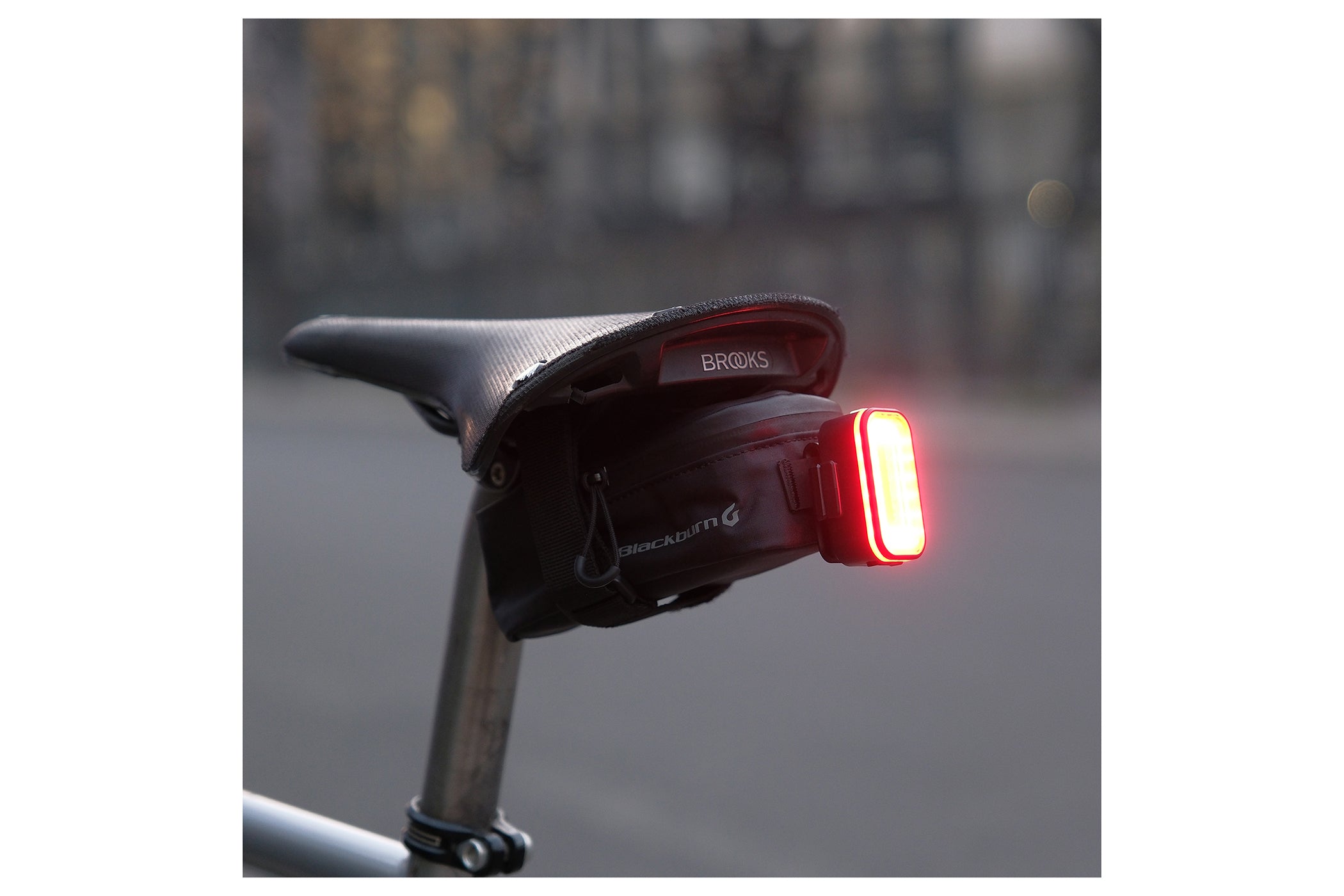 Blackburn Grid 2'Fer Front and Rear Bike Light Set - High Visibility LED Bicycle Lights for Night Riding, Commuting & Mountain Biking