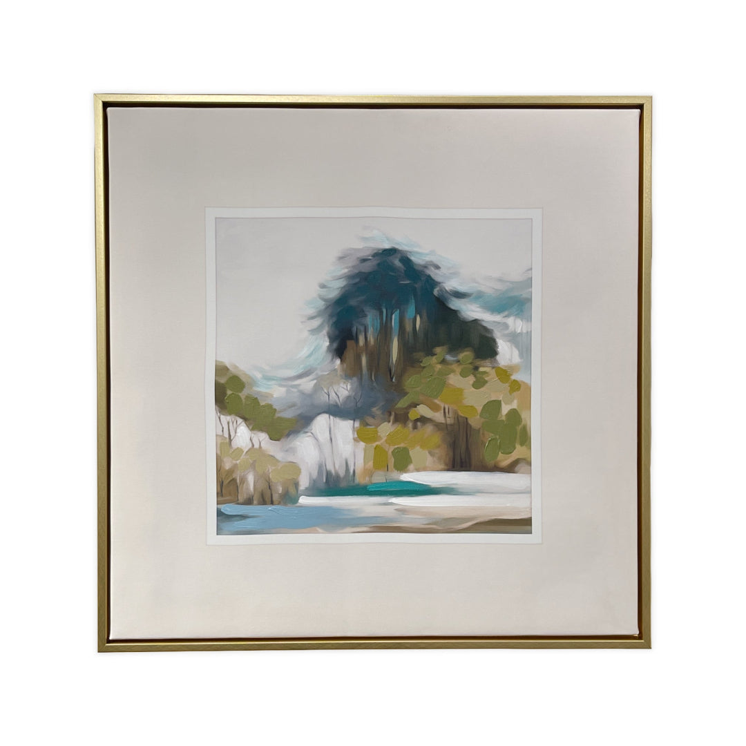 Nantucket Landscapes Art Prints - Set of 4 Coastal Wall Decor for Living Room, Bedroom & Office | Beach House Decor, Nautical Home Accents