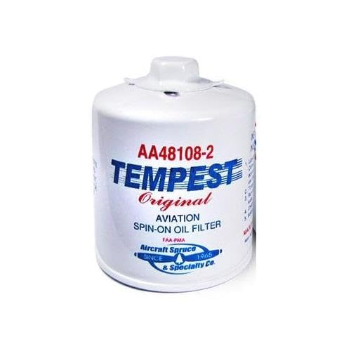 TEMPEST AA48108-2 Oil Filter - High Performance Replacement for Cars, Trucks & SUVs - Perfect for Routine Maintenance & Engine Protection