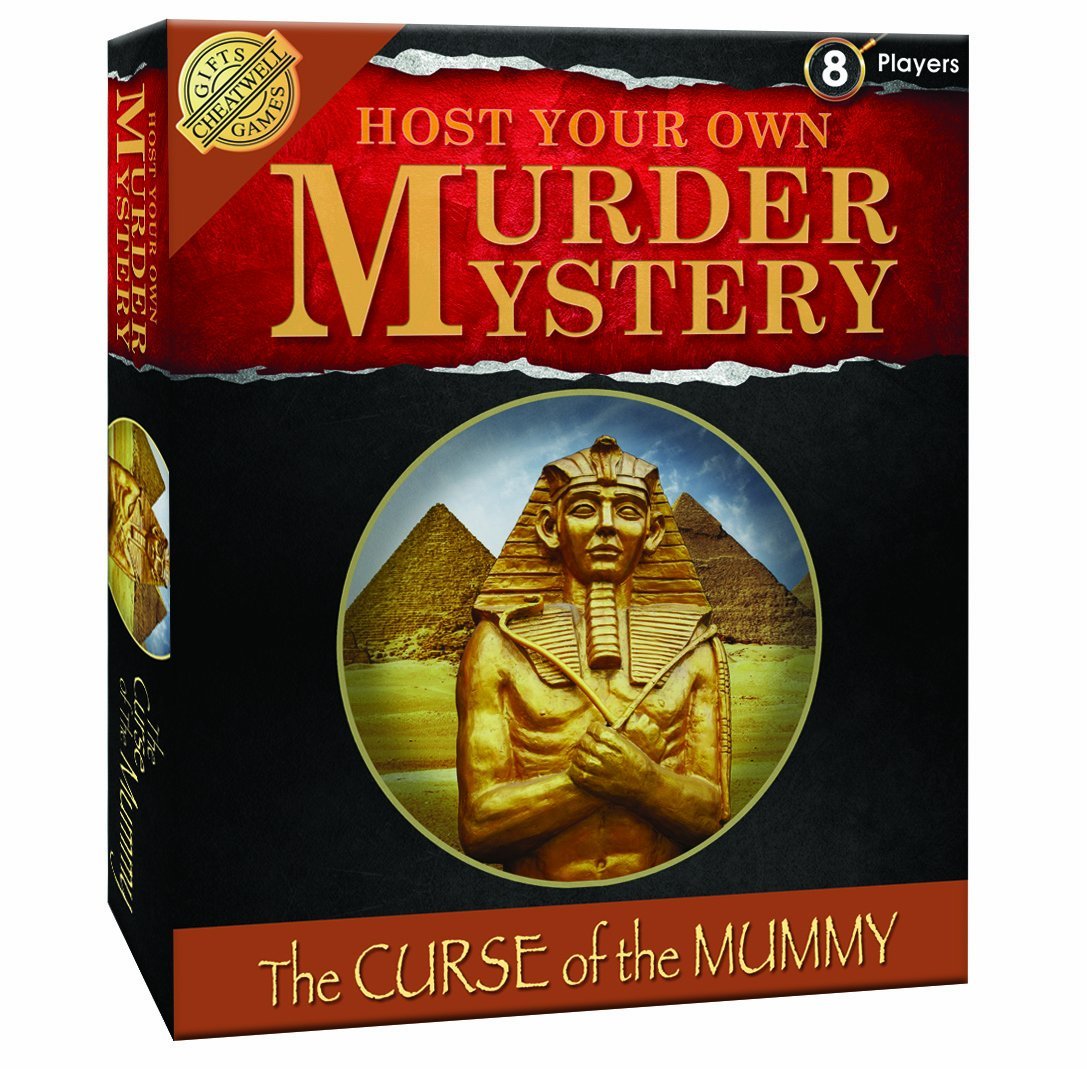 Cheatwell Games - Murder Mystery: The Curse of The Mummy | Family Board Game for Adults & Teens | Perfect for Halloween Parties & Game Nights