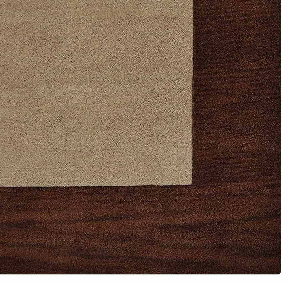 Premium Hand Tufted Wool Area Rug - Soft & Durable Non-Slip Living Room Carpet - Perfect for Bedroom, Nursery & Home Decor