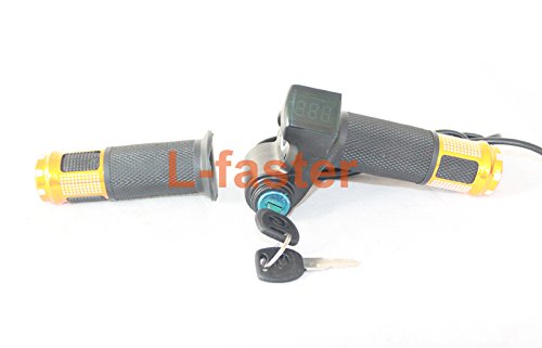 24V 36V 350W Electric DC Motor Kit for DIY Electric Skateboard & Bike - High Power 350W Engine with 25H Chains & Throttle (Perfect for Commuting & Off-Road Adventures)