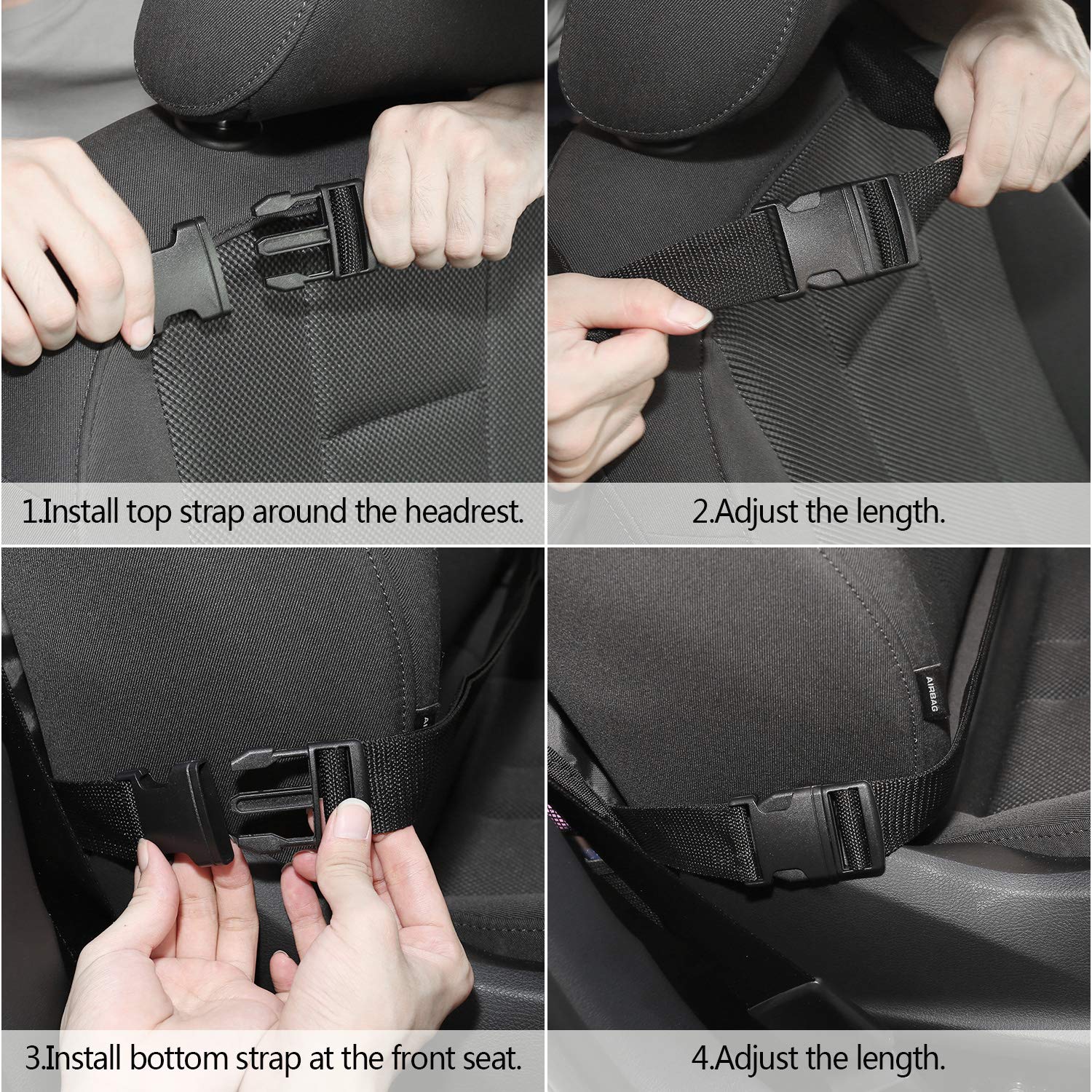 Car Backseat Organizer with Tablet Holder & 8 Storage Pockets - Premium Car Seat Organizer for Kids Toys, Snacks & Essentials - Perfect for Road Trips, Family Travel & Daily Commute
