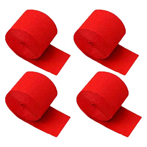 Red,12pcs,(1.7in x 82ft)