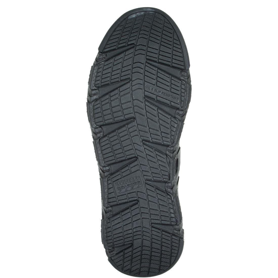 Rev Vent UltraSpring™ DuraShocks® Mid CarbonMax® Work Boots for Men - Black Steel Toe Safety Shoes for Construction, Warehouse & Outdoor Work