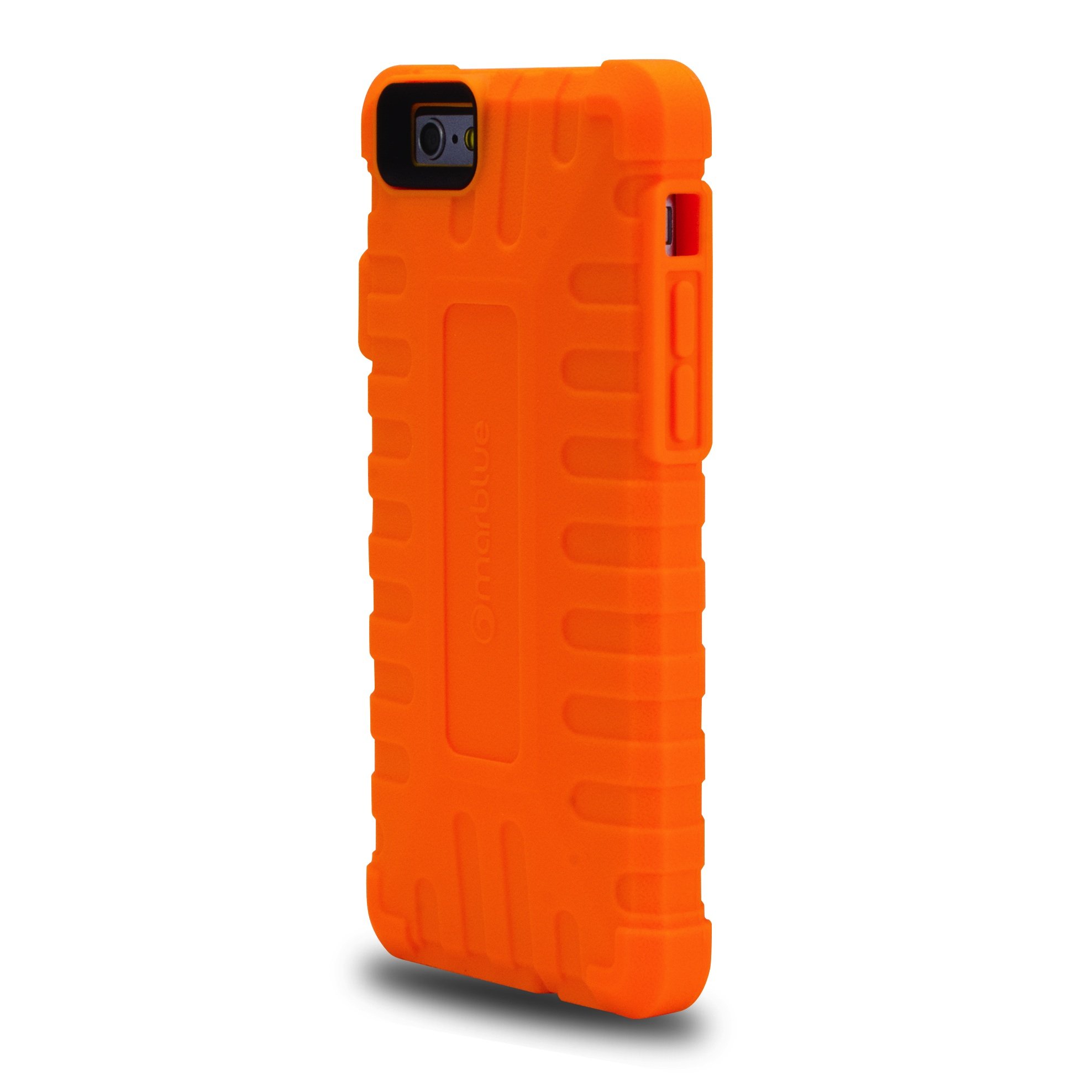Durable MarBlue ToughTek Shockproof iPhone 6 (4.7 Inch) Case with Anti-Scratch Screen Protector - Orange | Perfect for Outdoor Activities, Travel & Daily Protection