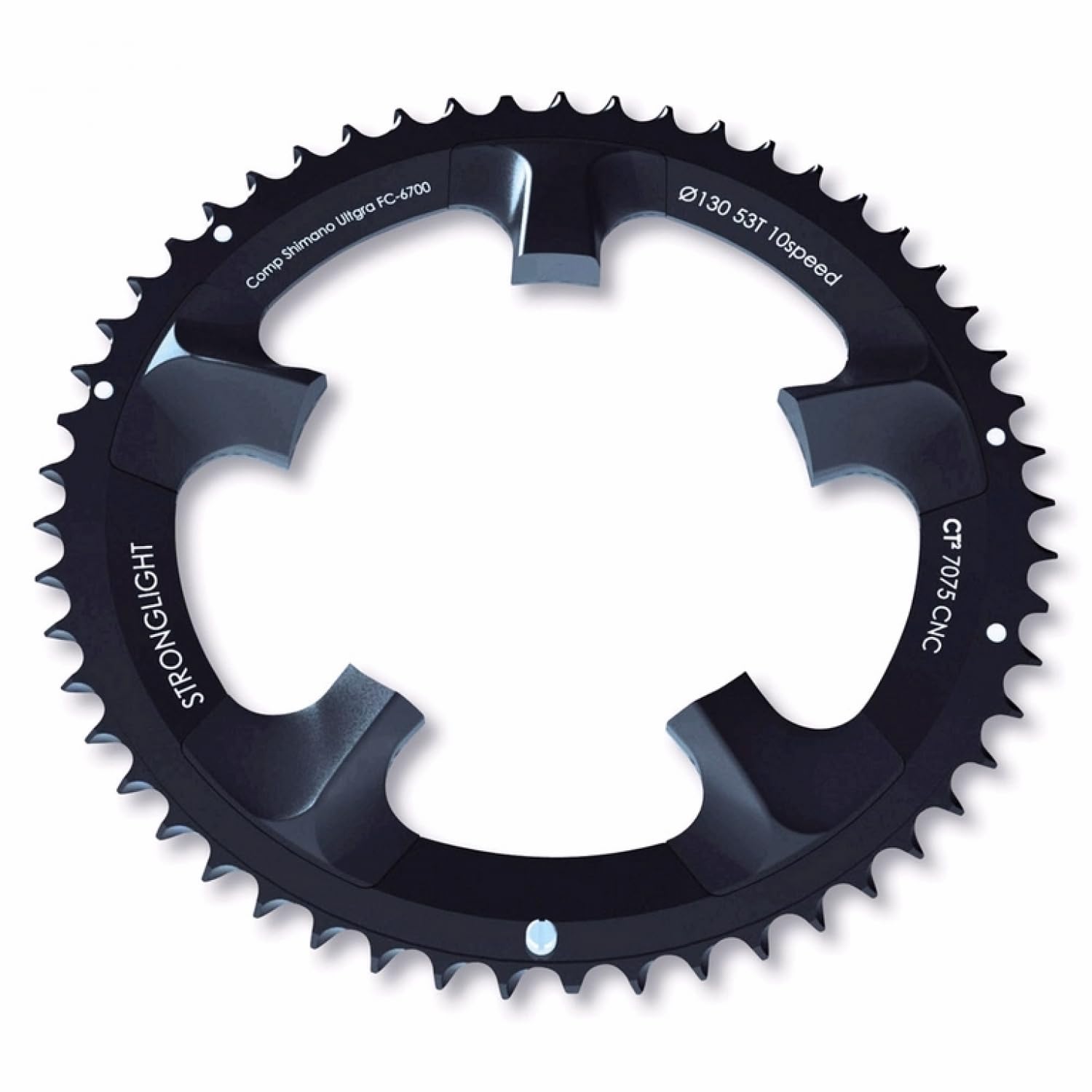 Stronglight 273.756 Cycling Chainring - High-Performance Bicycle Dish for Road & Mountain Bikes | Perfect for Gear Upgrades and Smooth Riding Experience