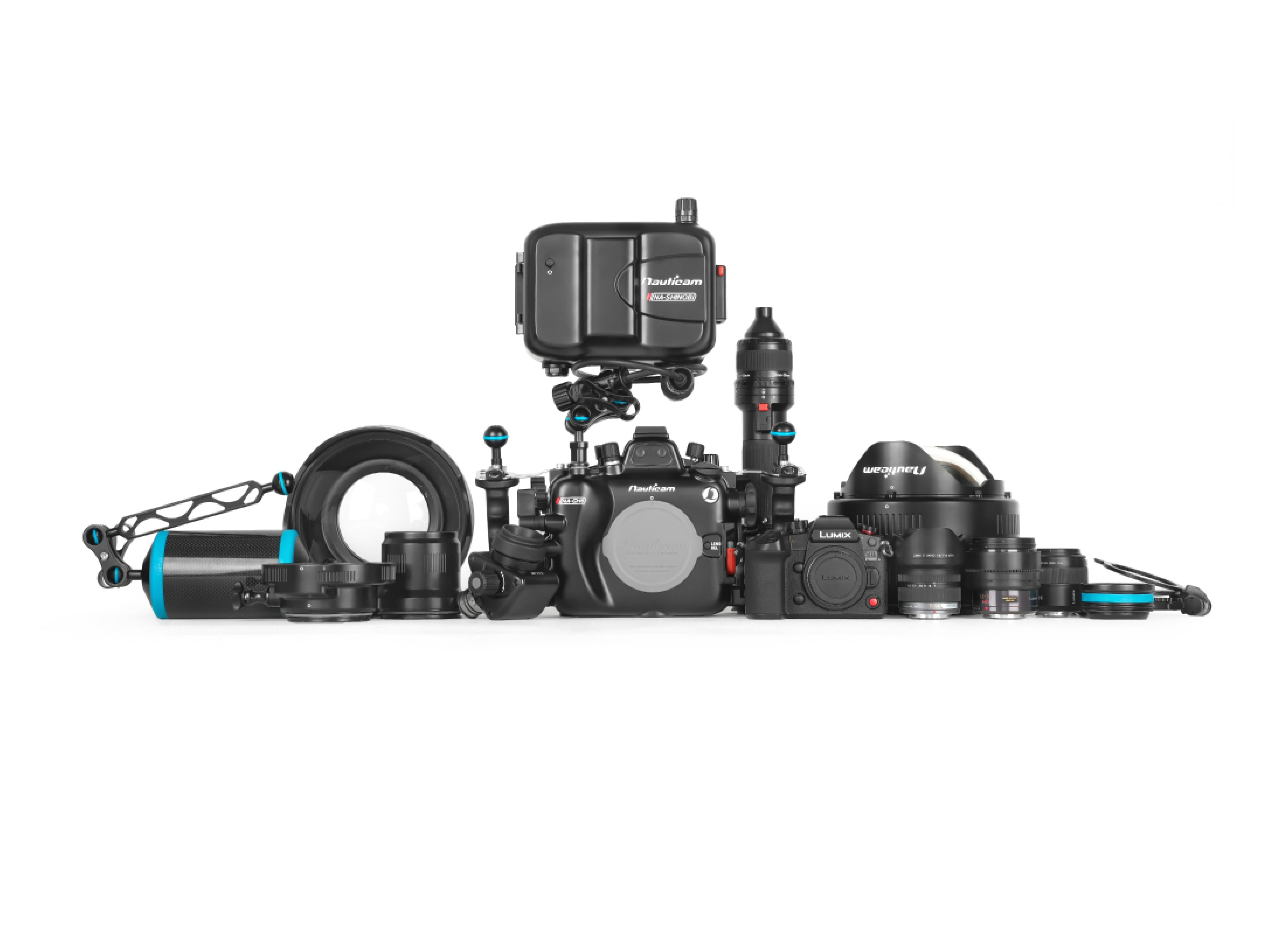 Waterproof NA GH6 Housing Case for Panasonic Lumix GH6 & GH7 Camera - Underwater Photography & Scuba Diving Accessory
