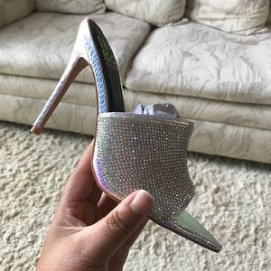 Raegan Women's Iridescent High Heels - Shimmering Evening Party Pumps for Weddings, Prom & Special Occasions