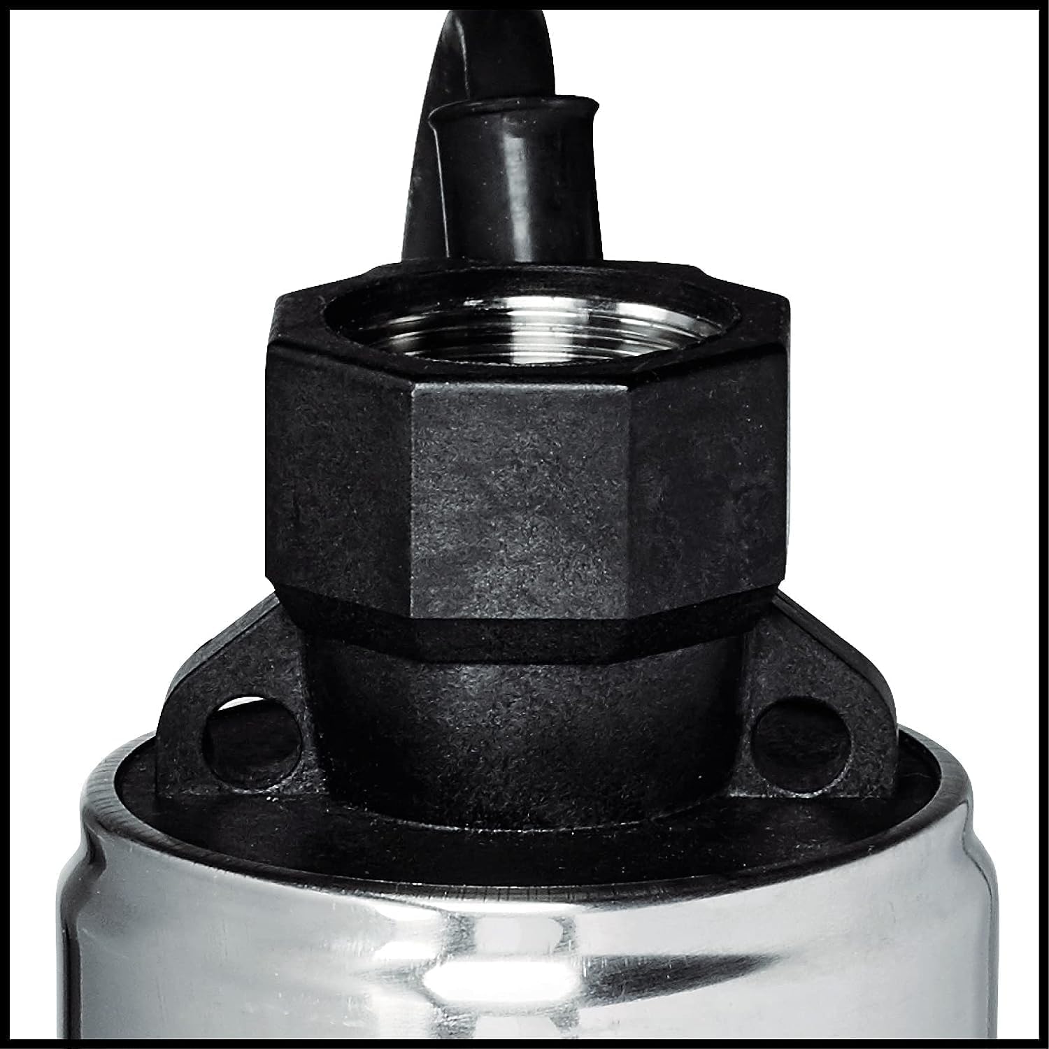 Einhell GC-DW 1000 N Submersible Deep Well Pump (1000W, Max Flow 6500 L/H, 45m Head, Max Immersion 19m, 6 Impellers) with 22m Rope - Ideal for Irrigation, Water Transfer & Flood Control in Farms, Gardens & Basements