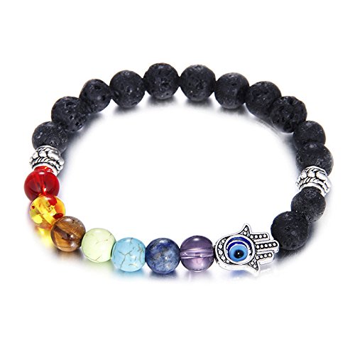 Yellow Beaded Stretch Bracelet for Men & Boys - Adjustable Chime Bracelet | D'Vine Collection | Birthday & Anniversary Gift for Husband, Father, Son | Perfect for Yoga, Meditation & Everyday Wear