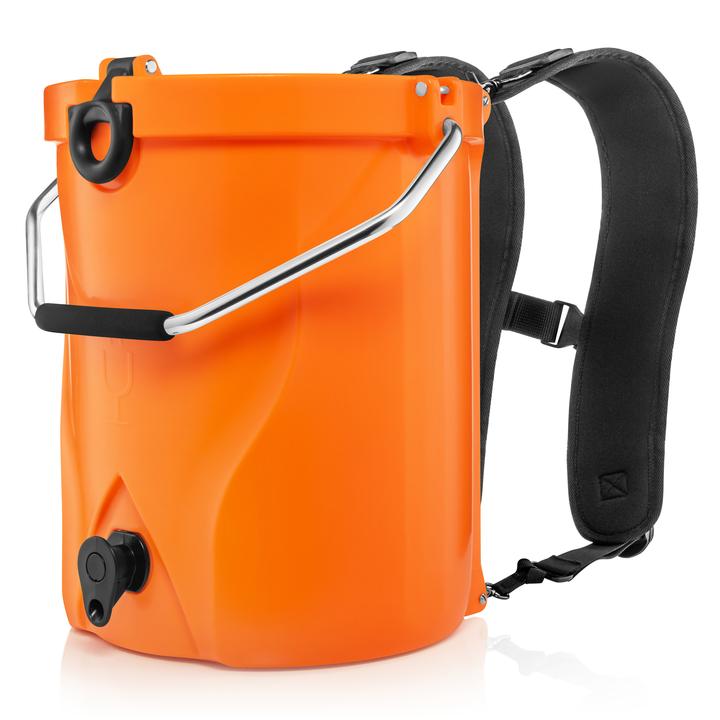Brümate Insulated Cooler Backpack - Orange, Leak-Proof & Lightweight for Camping, Beach, Picnics & Outdoor Adventures