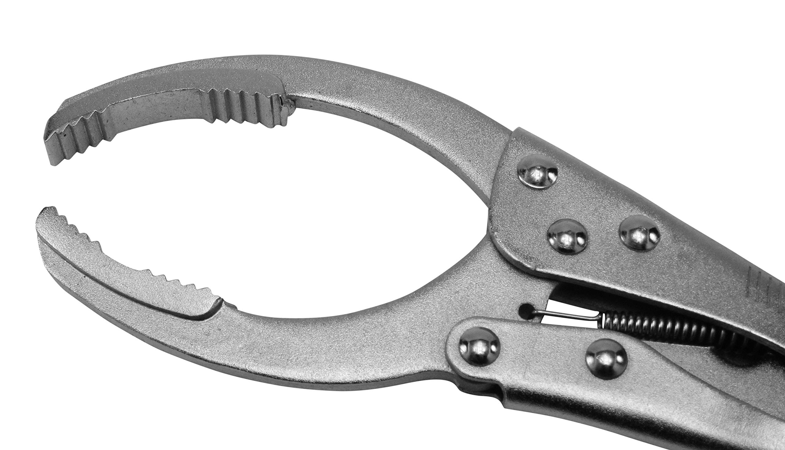 Universal Oil Filter Cap Pliers Wrench – 10 Inch Adjustable Locking Claw Clamp – Compatible with Cars, Trucks & SUVs – Heavy Duty & Durable – Perfect for Oil Changes & Automotive Maintenance