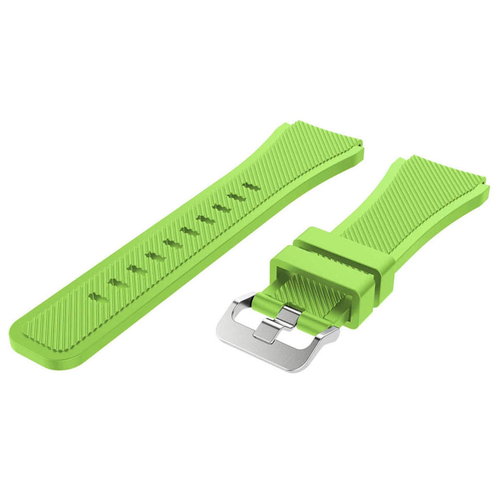 Soft Silicone Sports Watch Band Strap for Stratos Smart Watch 2S - Durable, Comfortable & Sweatproof Replacement Strap for Running, Gym & Outdoor Activities